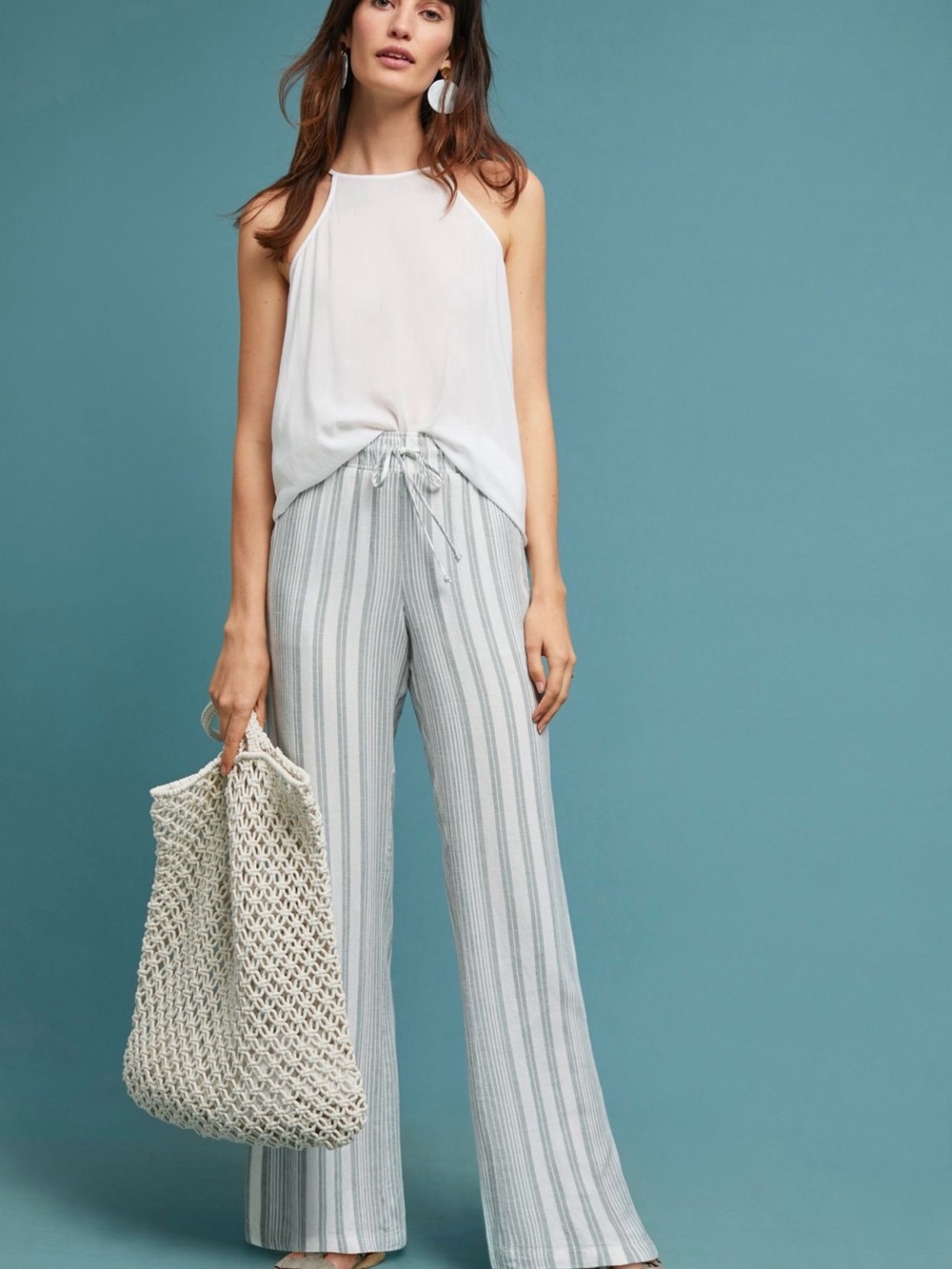 NWT Cloth & Stone Wide Leg Pants